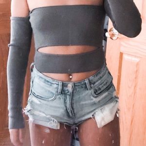 Olive green Bodysuit